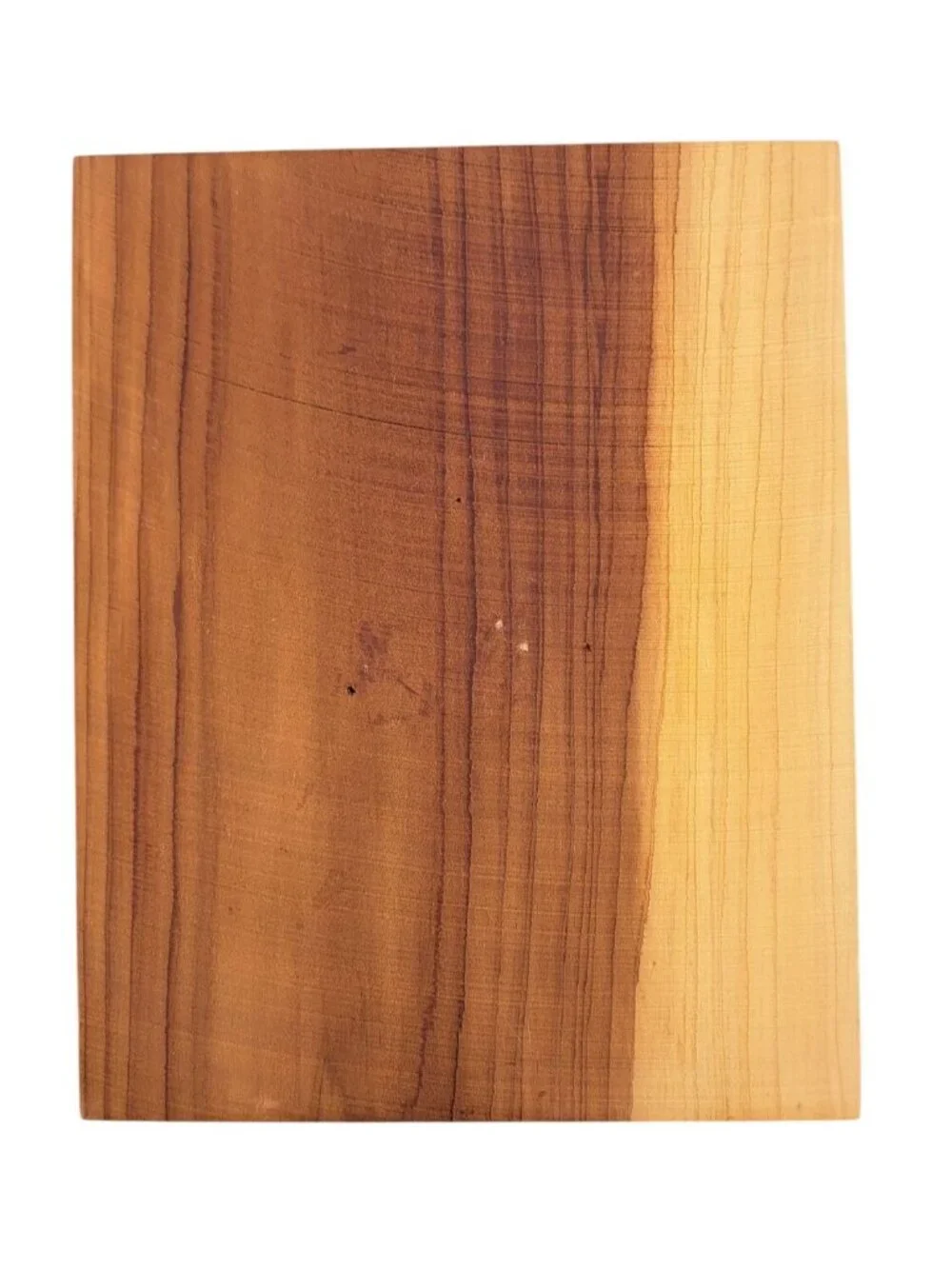Vintage Footprints Box Cedar Wood Keepsake Inspirational Poem Storage Jewelry